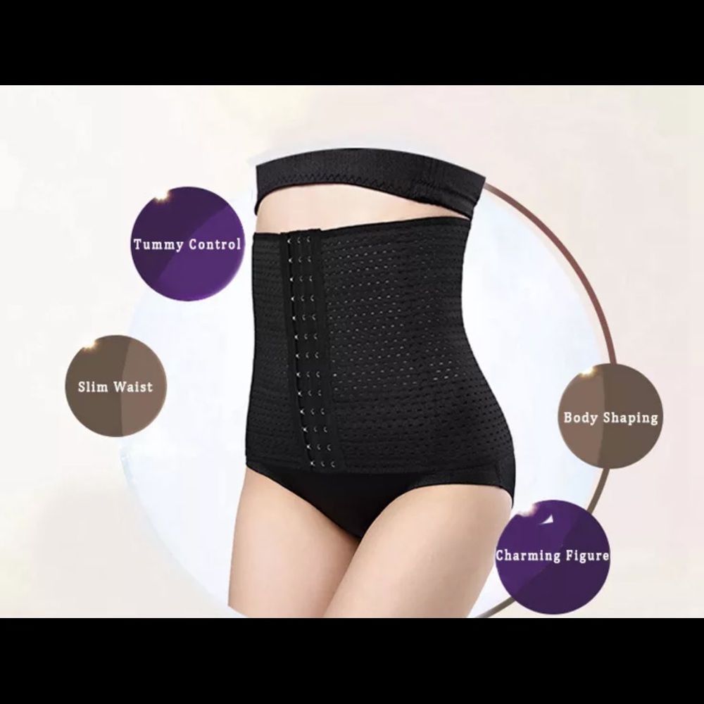 Brand New Women Breathable Tummy Control Girdle Belt Body Shaper Waist T… - Picture 2 of 8